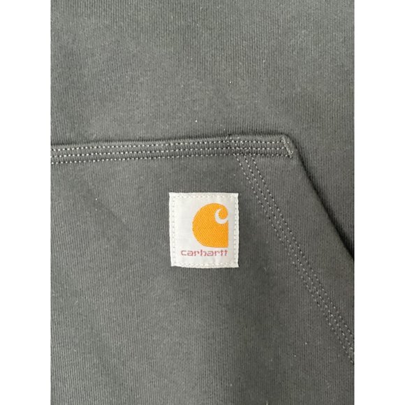 CARHARTT RAIN DEFENDER LOOSE FIT MIDWEIGHT THERMAL-LINED FULL-ZIP SWEATSHIRT SIZ - Picture 4 of 10